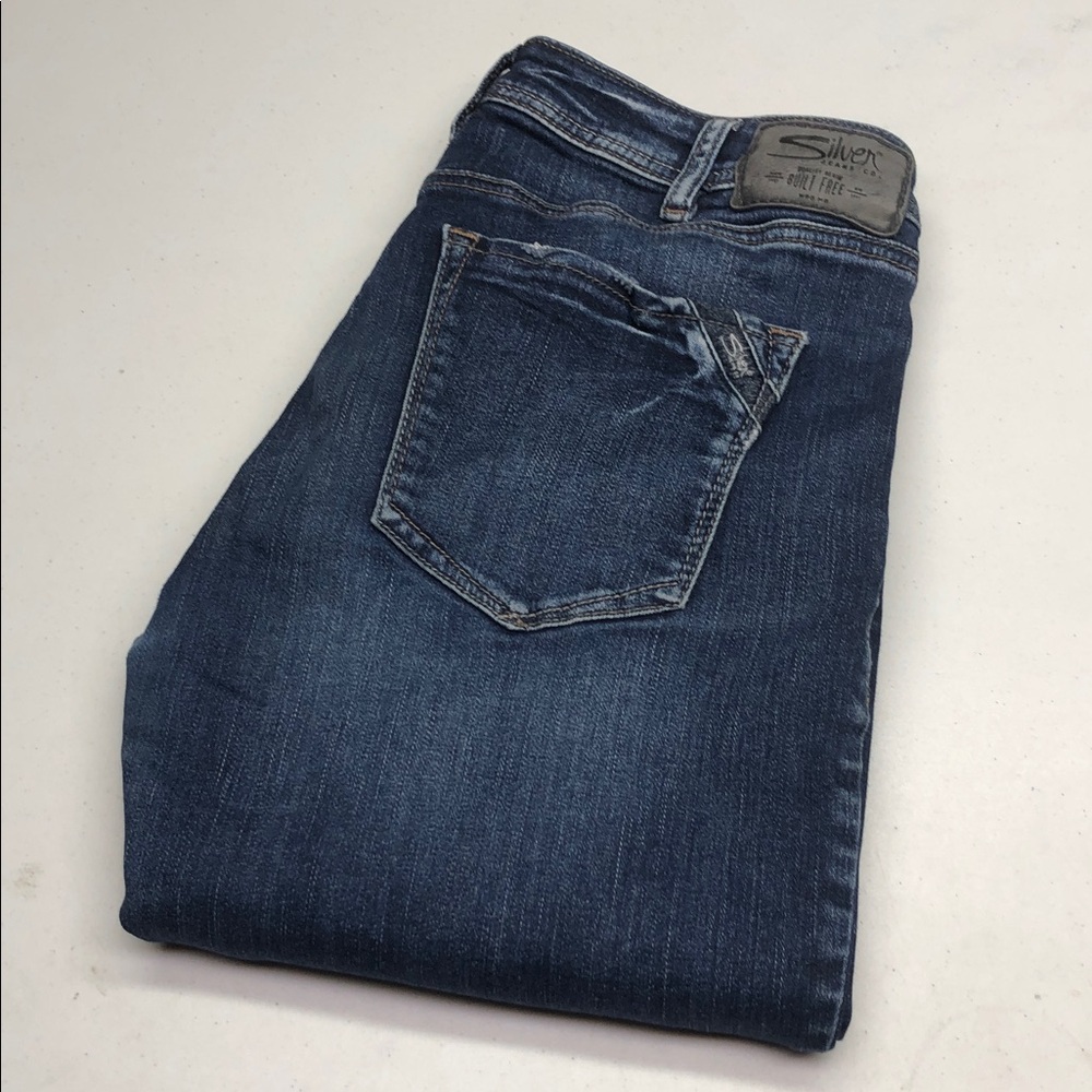 SILVER AVERY SLIM BOOT JEANS 30x33 ⭐️